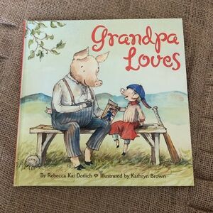 “Grandpa Loves” Children's Hardback Book 📕